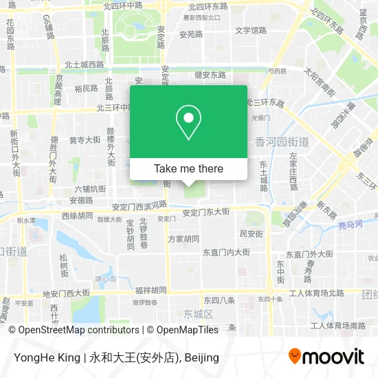 YongHe King | 永和大王(安外店) map
