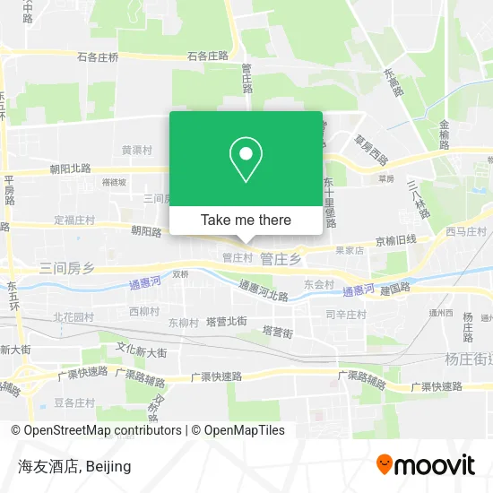 海友酒店 map