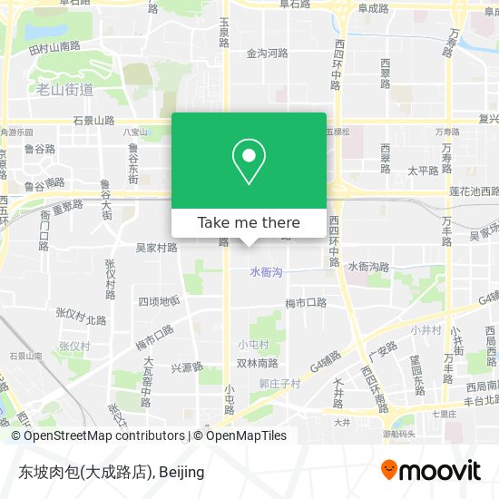 东坡肉包(大成路店) map