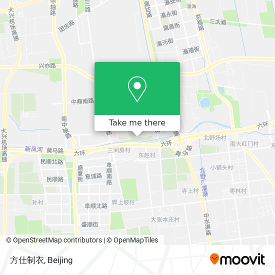方仕制衣 map