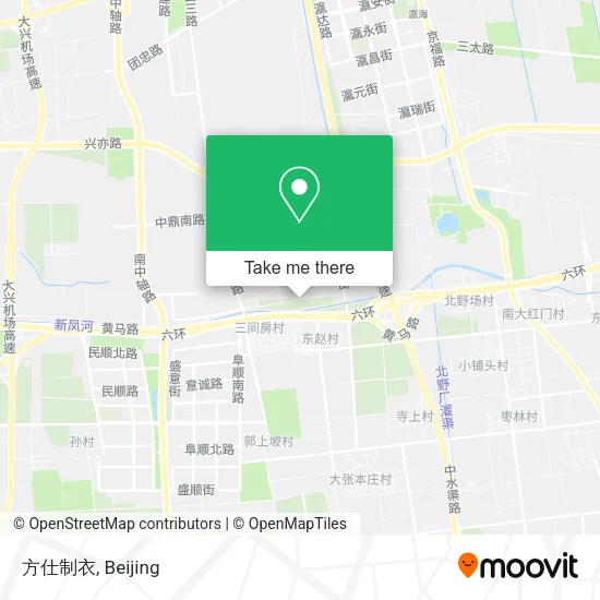 方仕制衣 map