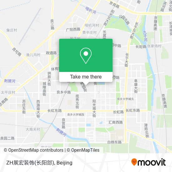 ZH展宏装饰(长阳部) map