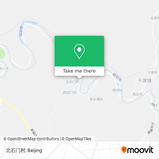 北石门村 map