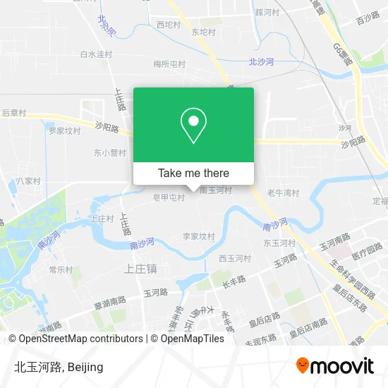 北玉河路 map