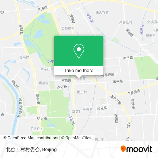 北窑上村村委会 map