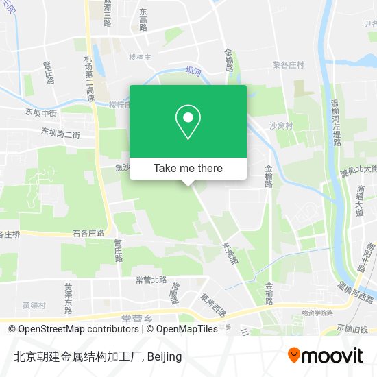 北京朝建金属结构加工厂 map