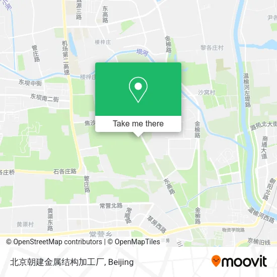 北京朝建金属结构加工厂 map
