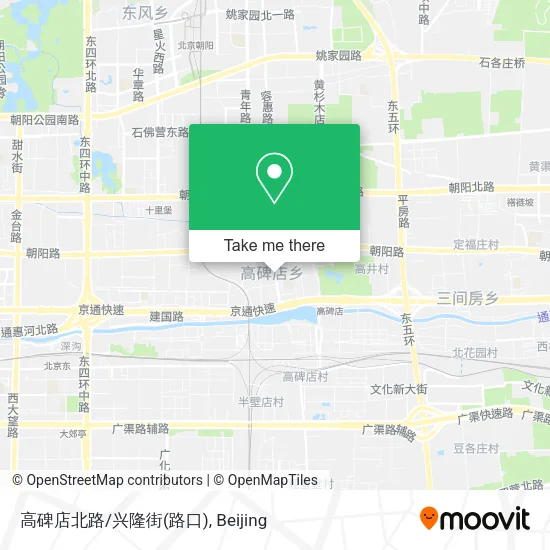 高碑店北路/兴隆街(路口) map