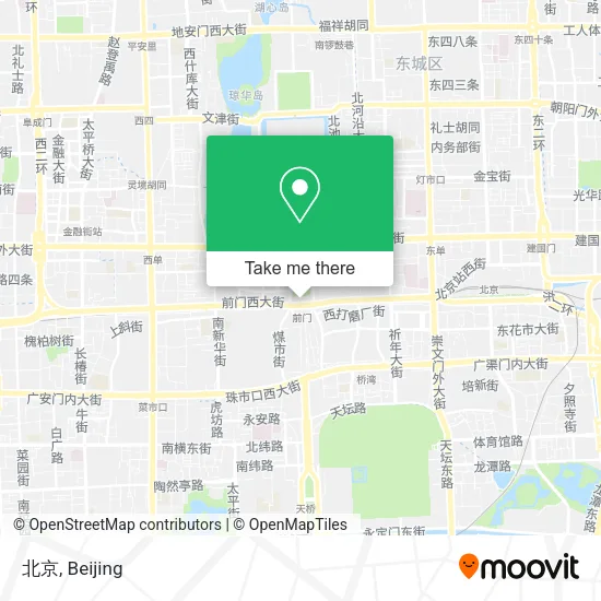 北京 map