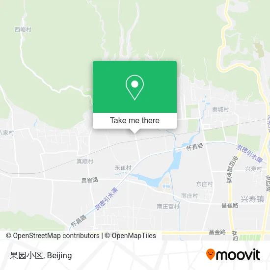 果园小区 map