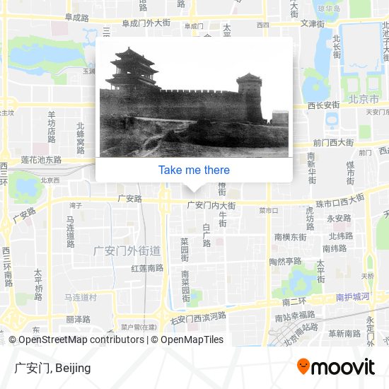 广安门 map