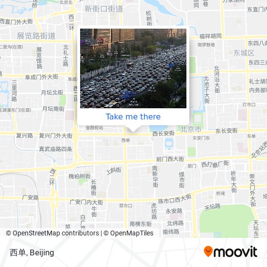 西单 map