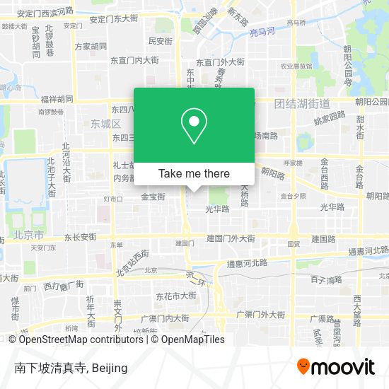 南下坡清真寺 map