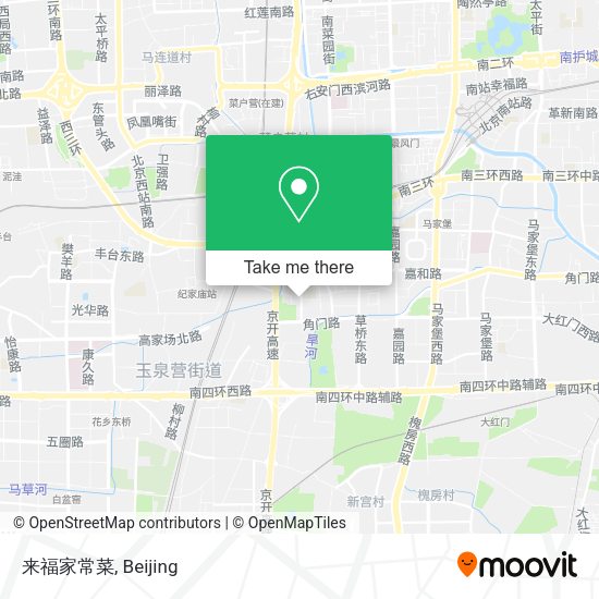 来福家常菜 map