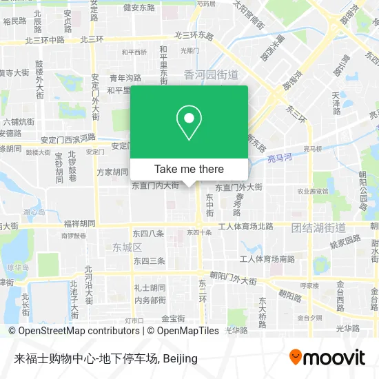 来福士购物中心-地下停车场 map