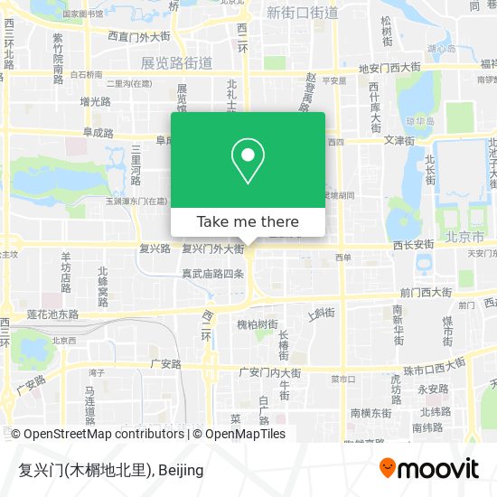 复兴门(木榍地北里) map