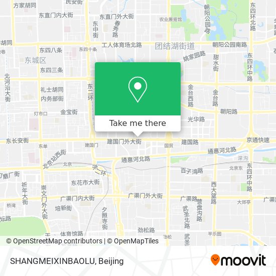 SHANGMEIXINBAOLU map