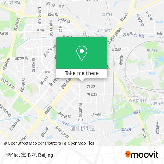 酒仙公寓-B座 map