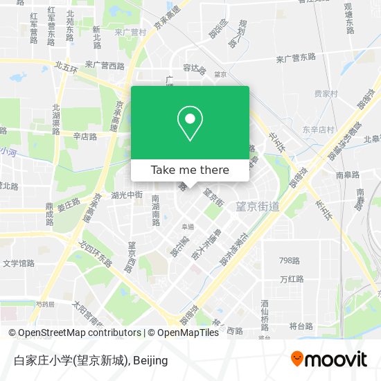 白家庄小学(望京新城) map
