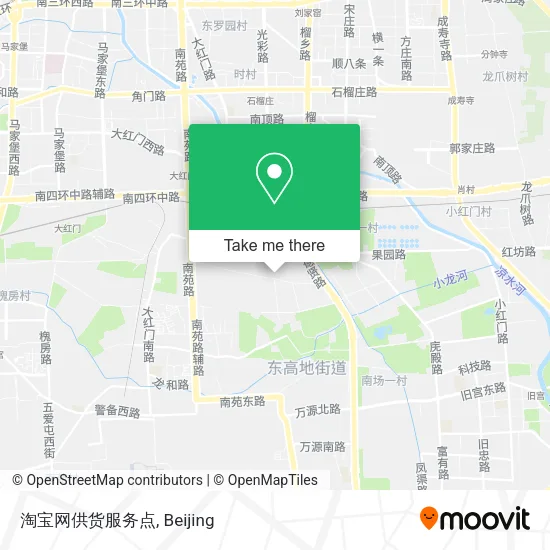 淘宝网供货服务点 map