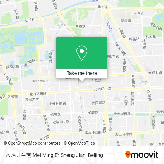 枚名儿生煎 Mei Ming Er Sheng Jian map