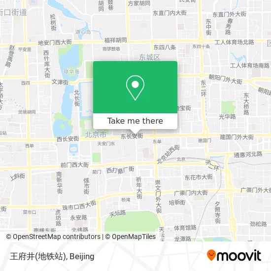 王府井(地铁站) map