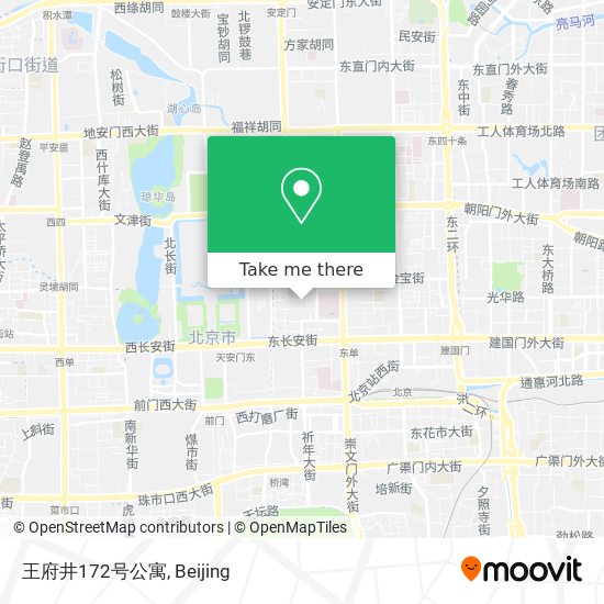王府井172号公寓 map