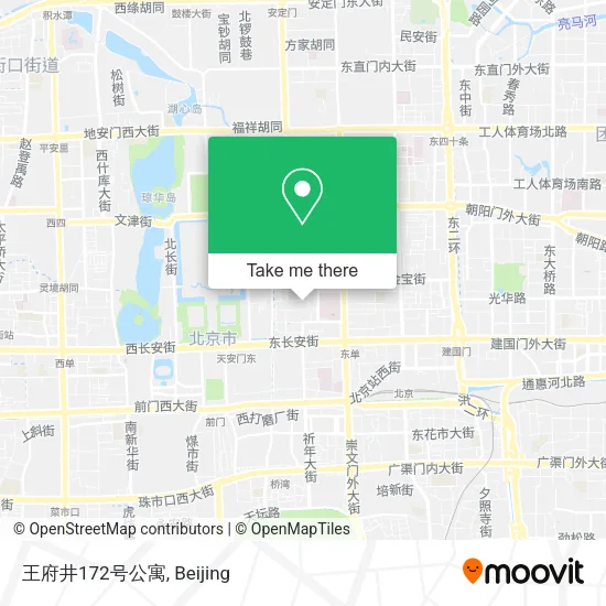 王府井172号公寓 map