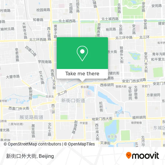 新街口外大街 map