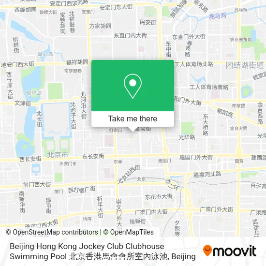 Beijing Hong Kong Jockey Club Clubhouse Swimming Pool 北京香港馬會會所室內泳池 map