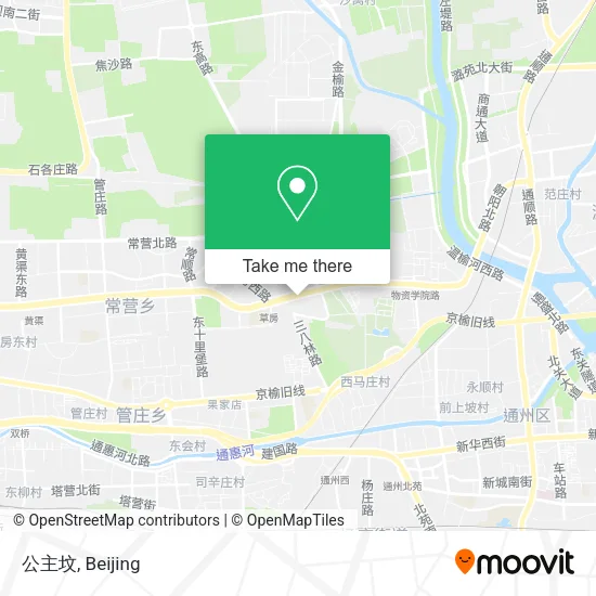 公主坟 map
