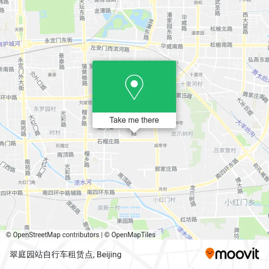 翠庭园站自行车租赁点 map