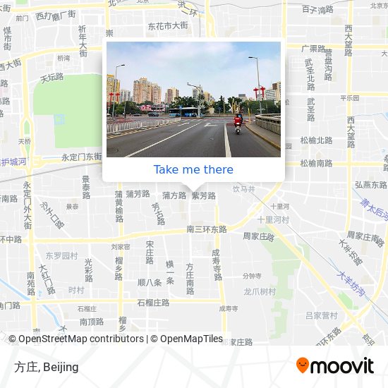 方庄 map
