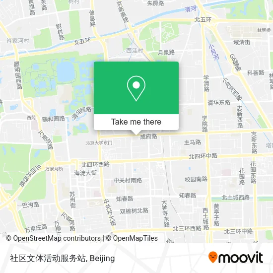 社区文体活动服务站 map