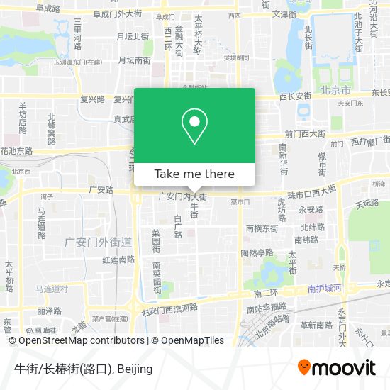 牛街/长椿街(路口) map