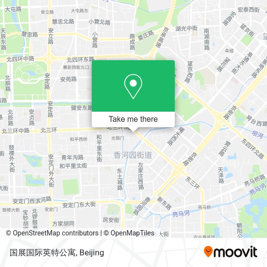 国展国际英特公寓 map