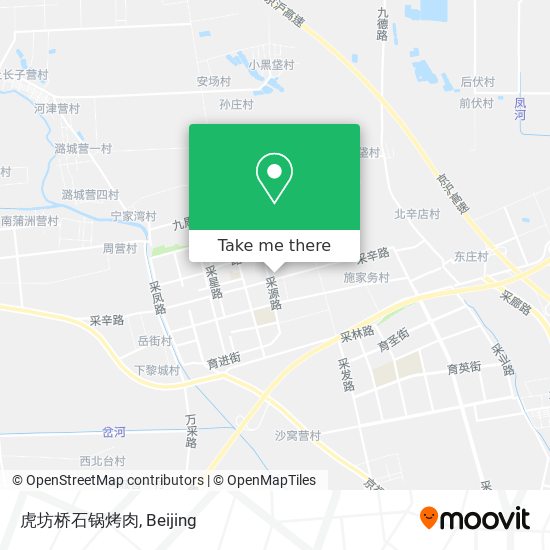 虎坊桥石锅烤肉 map