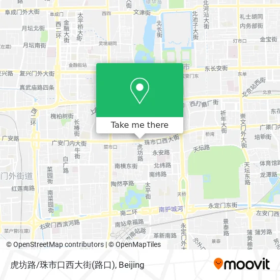 虎坊路/珠市口西大街(路口) map