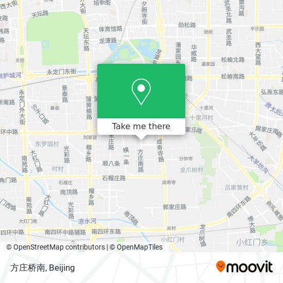 方庄桥南 map