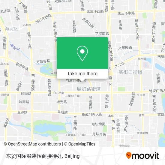 东贸国际服装招商接待处 map