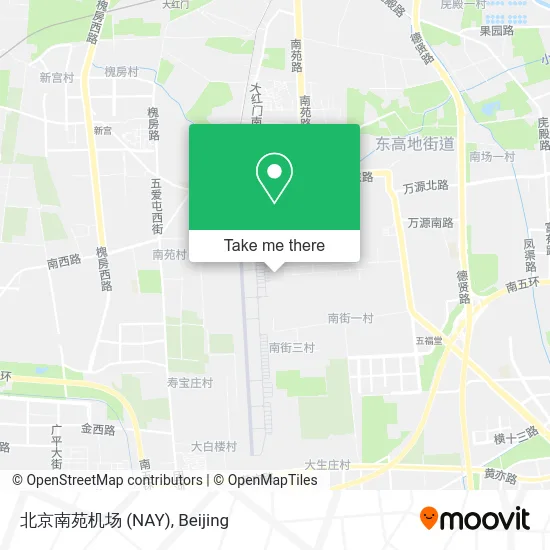 北京南苑机场 (NAY) map