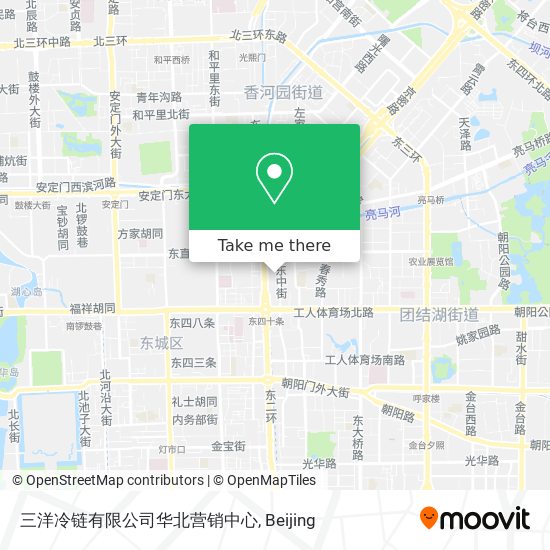 三洋冷链有限公司华北营销中心 map