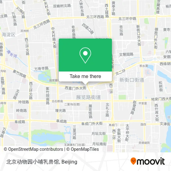 北京动物园小哺乳兽馆 map