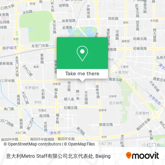 意大利Metro Staff有限公司北京代表处 map