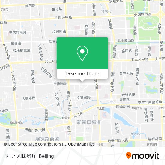 西北风味餐厅 map