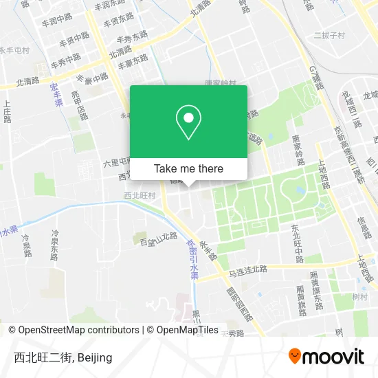 西北旺二街 map
