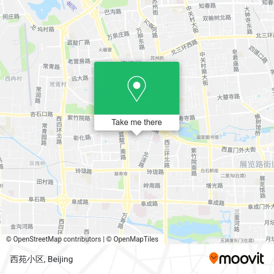 西苑小区 map