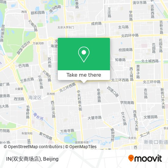 IN(双安商场店) map