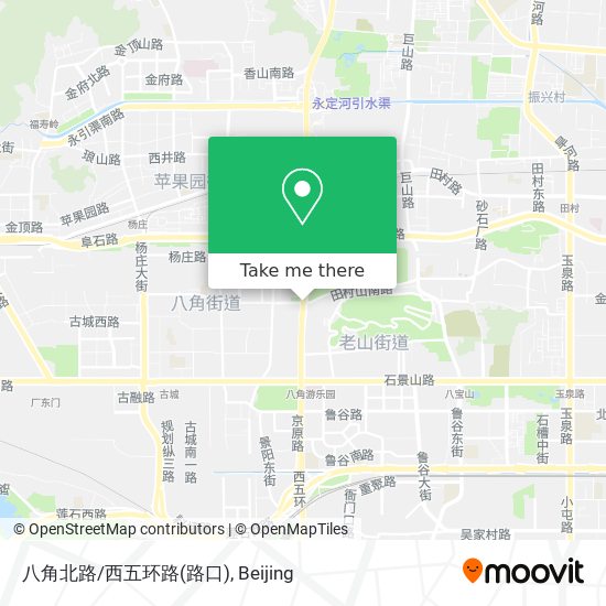 八角北路/西五环路(路口) map