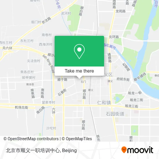 北京市顺义一职培训中心 map
